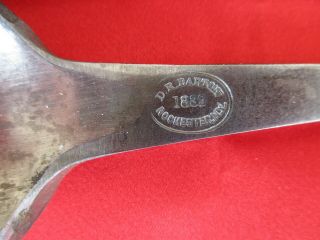 Vintage D.  R.  Barton 1882 1 1/2” Gouge Chisel Lathe Tool (1471) 2