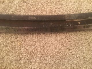 VINTAGE ANTIQUE PEXTO MADE IN U.  S.  A.  8” DRAW KNIFE 3