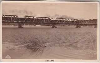 Latvia,  Lettland,  Bridge On The River Lielupe,  Ppc Pre 1940