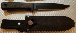Vintage Cold Steel Carbon V Srk Knife With Sheath Made In Usa