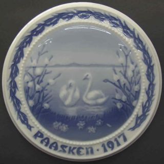 Bing & Grondahl Easter Plate 1917 Easter Lilies 1163096