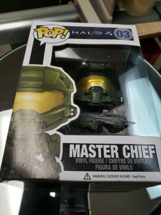 Funko Pop Halo 4 03 Green Master Chief Vaulted