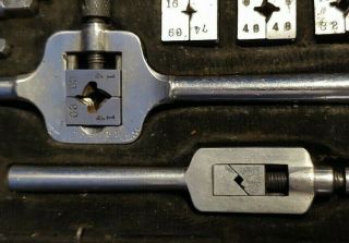 Vintage Morse Twist Drill and Machine Co No.  1 Screw Stock Bedford Mass. 6