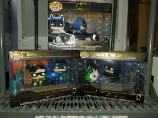 Batman 80th Anniversary Set Of 3 Funko Pops