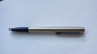 Vintage (1990) Parker 25 Rollerball Pen With Blue Trim,  Pristine,