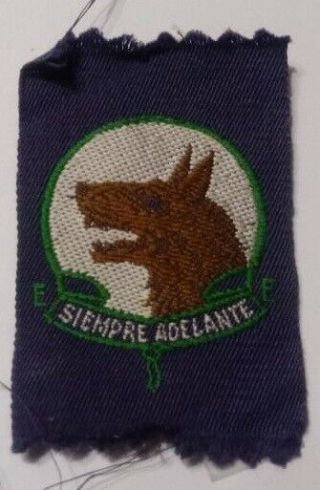 Cub Scout Spain 1920 Membership,  Vintage Badge Exploradores España