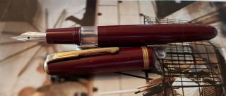 HOOVER 784 danish Vintage fountain Pen piston filler 7