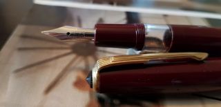 HOOVER 784 danish Vintage fountain Pen piston filler 8