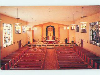 Pre - 1980 Church Scene Newfield - Near Vineland Jersey Nj Ad0500