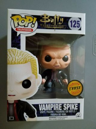 Funko Pop Television Buffy The Vampire Slayer Spike 125 Chase Vaulted Ultrarare