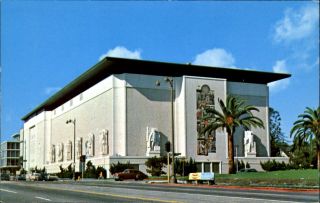 Masonic Temple Wilshire Blvd Los Angeles California Ca Dated 1974