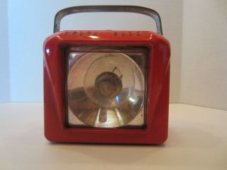 Vintage Delta Buddy Flashlight Lantern Red