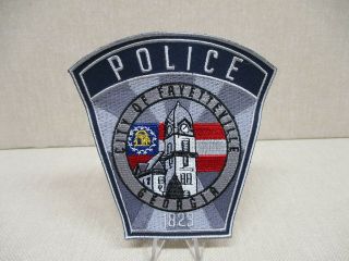 Fayetteville,  Ga Police Department Patch