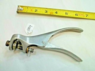 Saw Set,  Vintage Aluminum,  Adjustable,  Hand Saw Tooth Setter,  Made In Usa