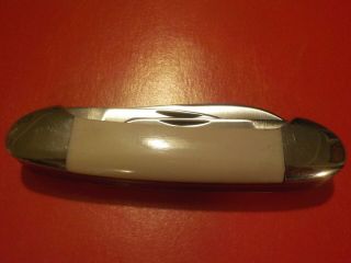 1 Xl George Wostenholm Sheffield 3 Blade Pocket Knife 3 1/2 Closed