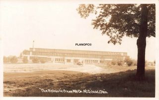 Mt.  Gilead,  Ohio " The Hydraulic Press Mfg.  Company " Rppc Real Photo Postcard