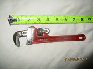 8 Inch Klein Pipe Wrench Made In Chicago Ill Usa
