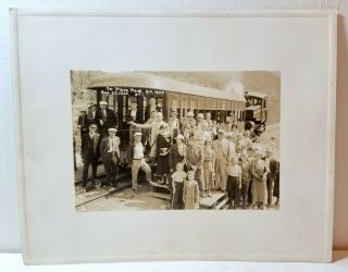 1936 Pikes Peak Colorado,  Cog Railway Train,  Photo 8x10