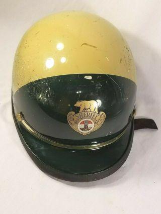 Motorcycle Helmet Officer County Of Los Angeles California Sheriff
