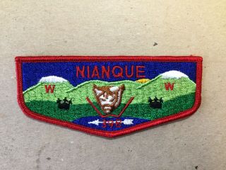 Nianque Merged Oa Lodge 398 Old Scout Flap Patch