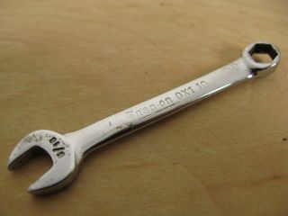 Vintage Snap On Oxi10 5/16 " Combination Open Box End Wrench 6 Point Tool