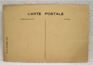 Antique La Tour d ' Argent Postcard Famous Paris Eatery Signed Duck Card 2