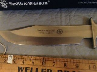 Vintage Smith & Wesson TXRBB Texas Ranger Bowie Knife 4