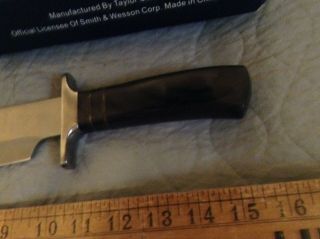 Vintage Smith & Wesson TXRBB Texas Ranger Bowie Knife 5