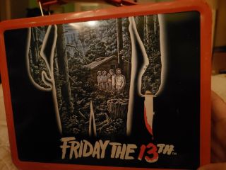 Friday The 13th Lunchbox W/ Thermos Jason Voorhees Neca Limited To 5000