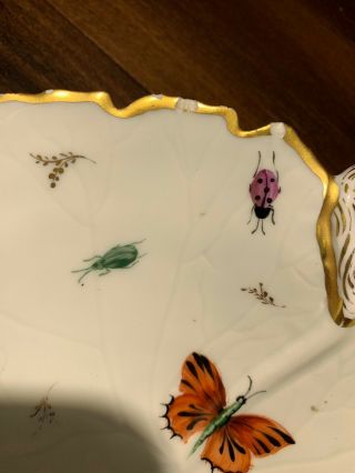 Tiffany & Co.  Private Stock Hand Painted Porcelain Le Tallec Butterfly Dish 2