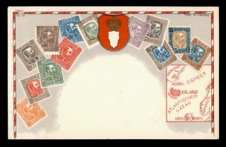Dr Who Stamps Of Iceland Vintage Postcard C77816
