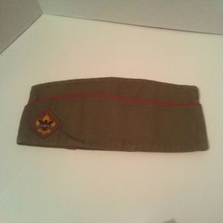 Vintage Bsa Boy Scout Garrison Hat Sz Xl Sanforized