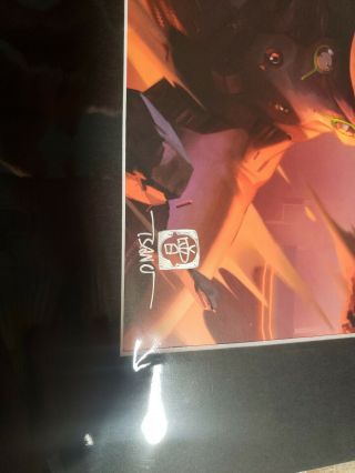 2019 SDCC Blizzard Overwatch Blade & Barrage Fine Art Print Signed Arnold Tsang 2