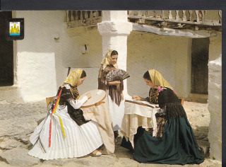 Spain Postcard - Ibiza,  Isla Blanca - Countrywomen Of Ibiza B2684