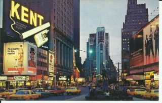 Times Square Legend of Ngger Charley Billboard 1972 York City Postcard 2