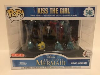 Funko Pop Disney Little Mermaid 30 Years Kiss The Girl 546 Target Exclusive
