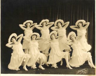 Vintage Vaudeville Dance Dancers 1920s Photo Chicago