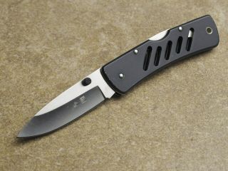 Al Mar “police” Model Lockback Knife,  Plain Edge