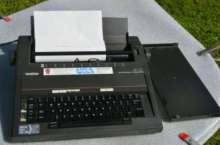 Brother Ax - 22 Electronic Typewriter Word Correct - Good