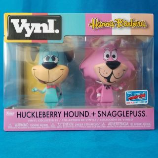 Official Nycc 2018 Funko Vynl.  Hanna Barbera Huckleberry Hound Snagglepuss
