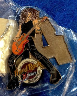 Indianapolis Slash Guns N Roses Musician Letter Series Puzzle Hard Rock Cafe Pin