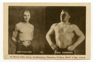 7 Old Photo Nude 1918 Beefcake Muscle Man Boxing Strongman Youth Physique Gay