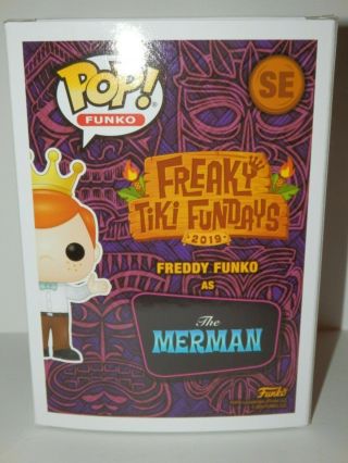 Funko POP SDCC 2019 Fundays Box Of Fun Freddy Funko Merman Limited Edition 5000 3