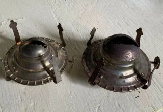 No.  1 & No.  2 Size Vintage Kerosene Oil Lamp Burner L@@k