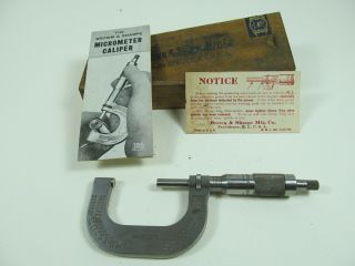 Brown & Sharpe No 48 micrometer caliper 1 