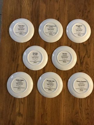 8 Danbury Horse Collector Plates by Susie Morton - Noble and Series 3