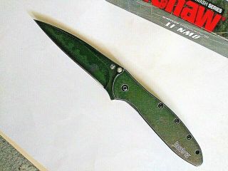 Kershaw 1660CBBW Ken Onion Leek Folding Knife With SpeedSafe 5