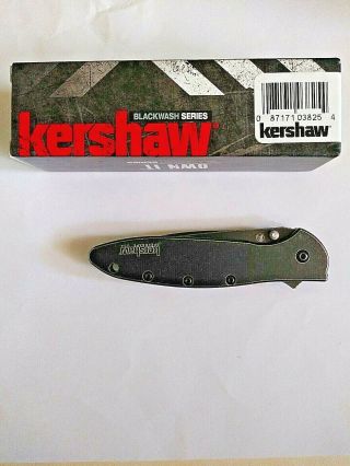 Kershaw 1660CBBW Ken Onion Leek Folding Knife With SpeedSafe 7