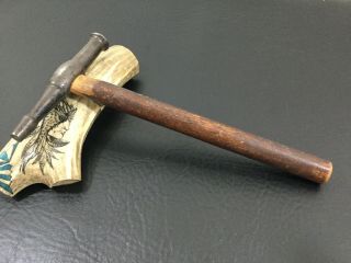 Vintage Small Hammer Wood Handle Jeweler Machinist Watchmaker Tinsmith Tinning