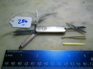 286 Ltm Tiffany & Co.  925 Sterling Silver Swiss Army Classic Sd Knife